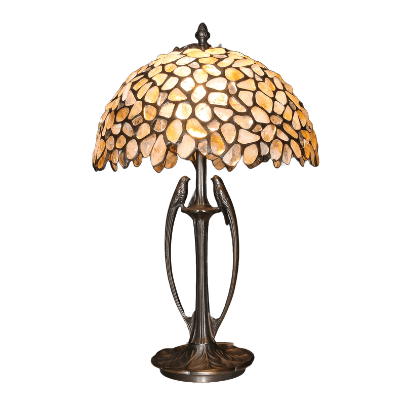 Ethereal Glow Gemstone Mosaic Lamp