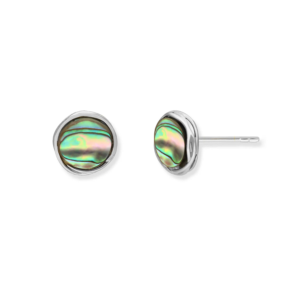 MOP Sterling Silver Stud Earrings