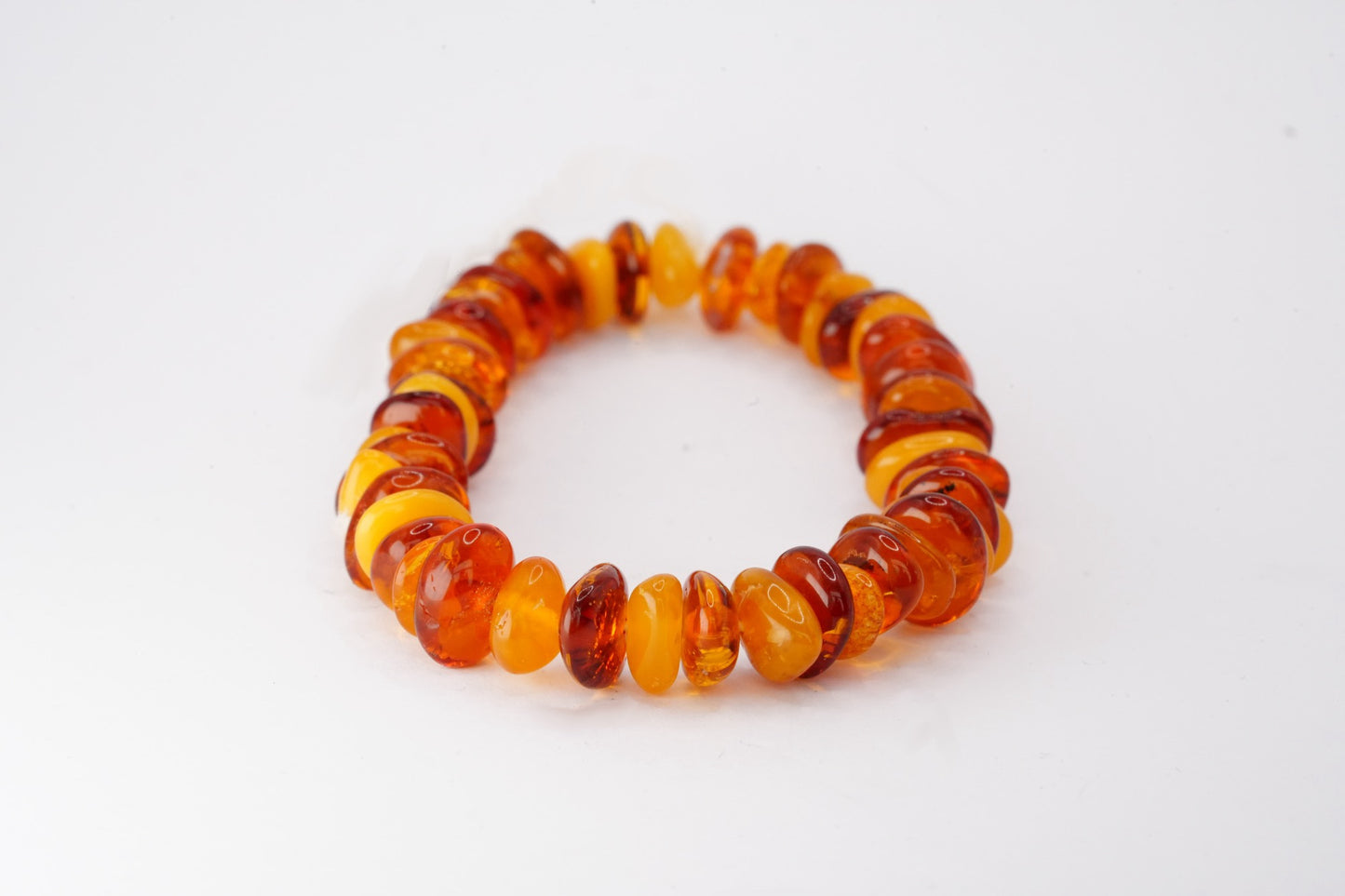 Baltic Sea Amber Bead Bracelet