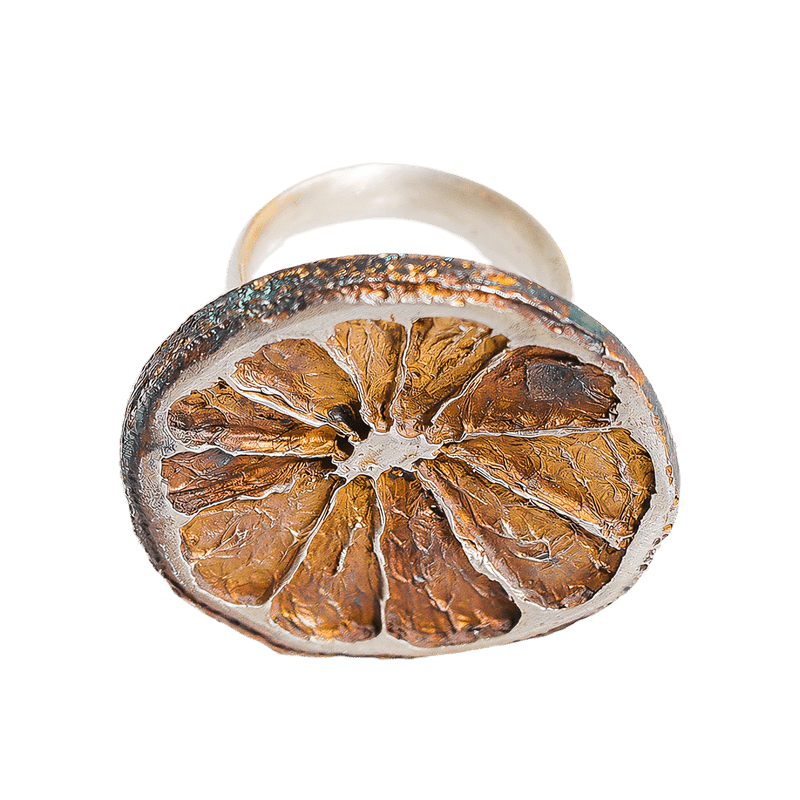 Citrus Medallion Ring