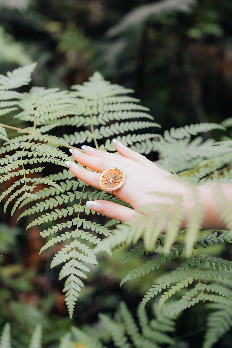 Citrus Medallion Ring