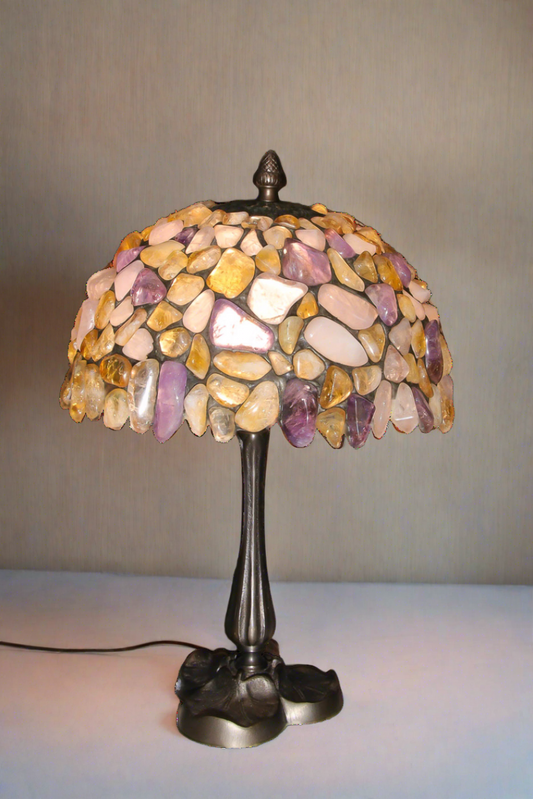 Gemstone Blossom Table Lamp