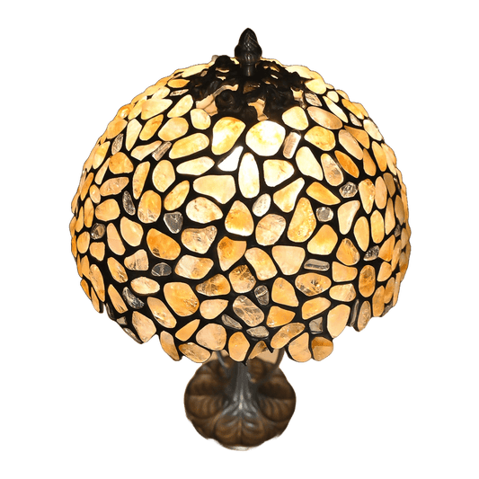 Ethereal Glow Gemstone Mosaic Lamp