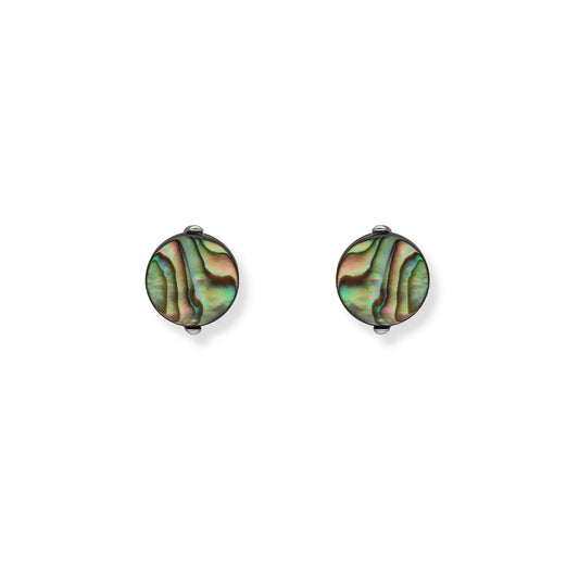 Sterling Silver MOP Stud Earrings