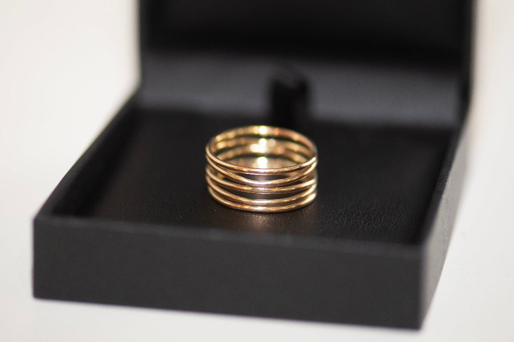 Wave Wire Ring,