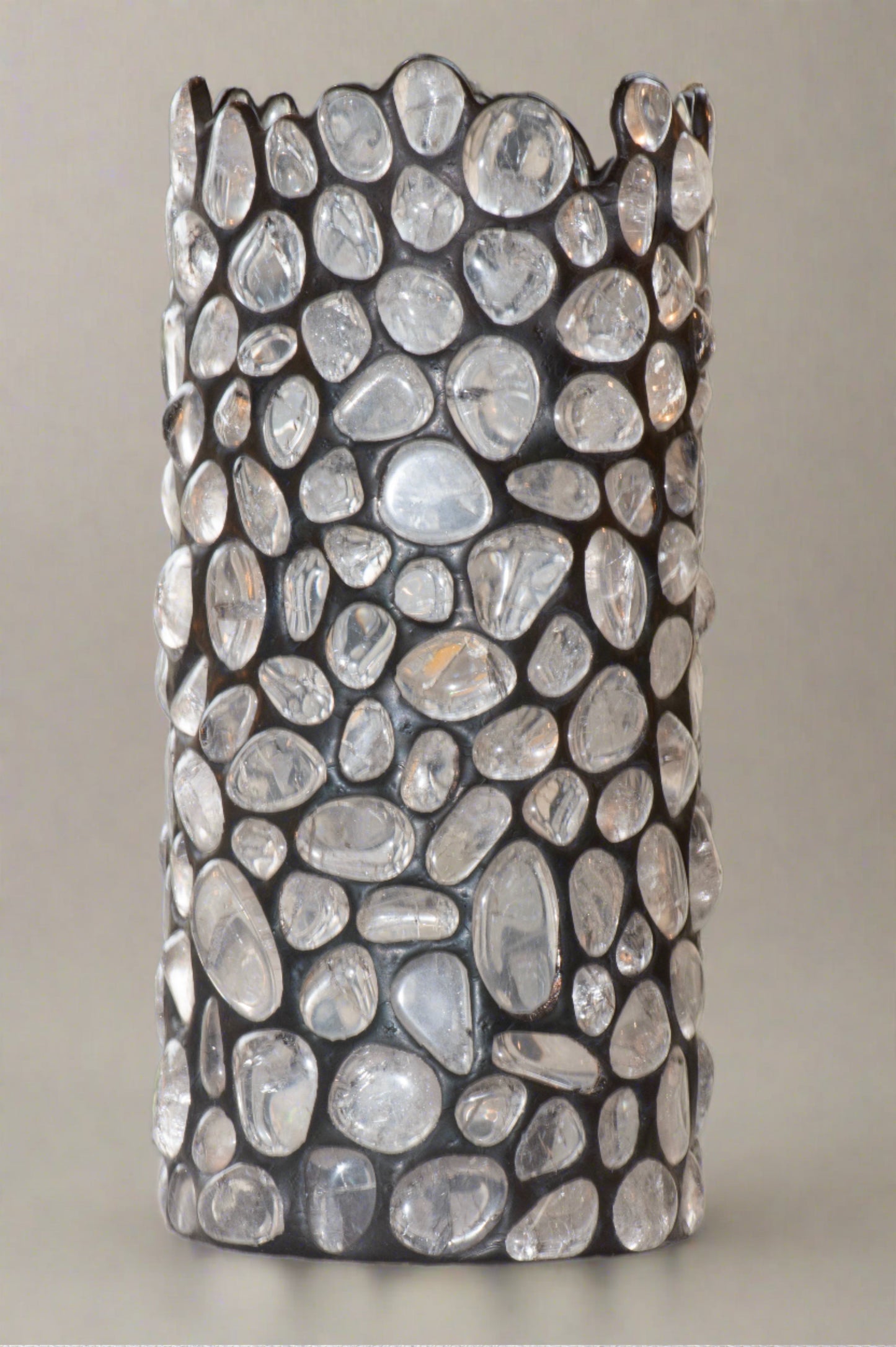 Genuine Clear Quartz Gemstone Lamp
