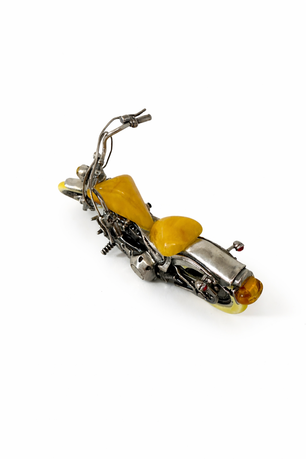 Amber Sterling Silver Harley